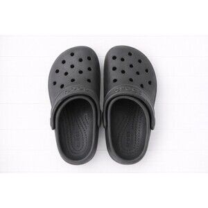 Crocs Size 10 Unisex Kids Casual Clog - Black (204536-001)